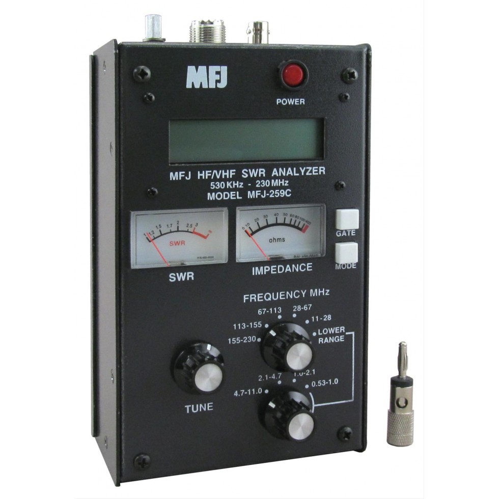 MFJ-259C Impedance/SWR antenna analyzer